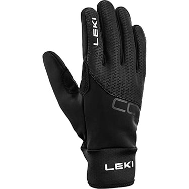 LEKI Men's and Women's Cross-Country Ski Gloves CC Thermo Black 6 on Sale